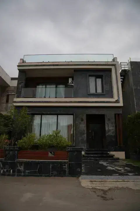 ویلا نما مدرن در چمستان